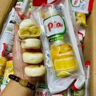 BÁNH PÍA SÓC TRĂNG TÂN KHÁNH PHÁT HỘP 5 CÁI NHÂN SẦU RIÊNG