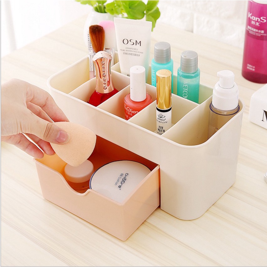 Hộp Nhựa Đựng Trang Sức Mỹ Phẩm Tiện Dụng