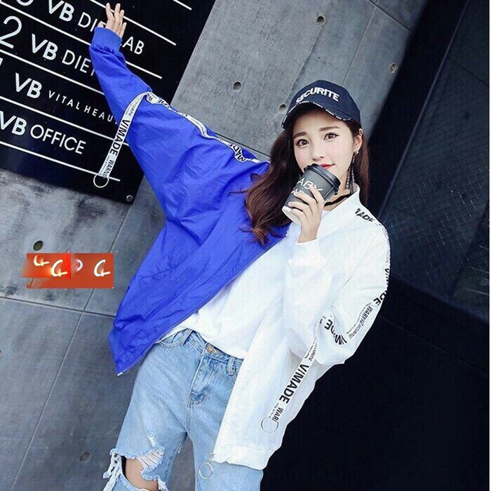 [ XẢ KHO+FREE SHIP ] ÁO KHOÁC DÙ NAM NỮ PHỐI MÀU CÁ TÍNH | BigBuy360 - bigbuy360.vn