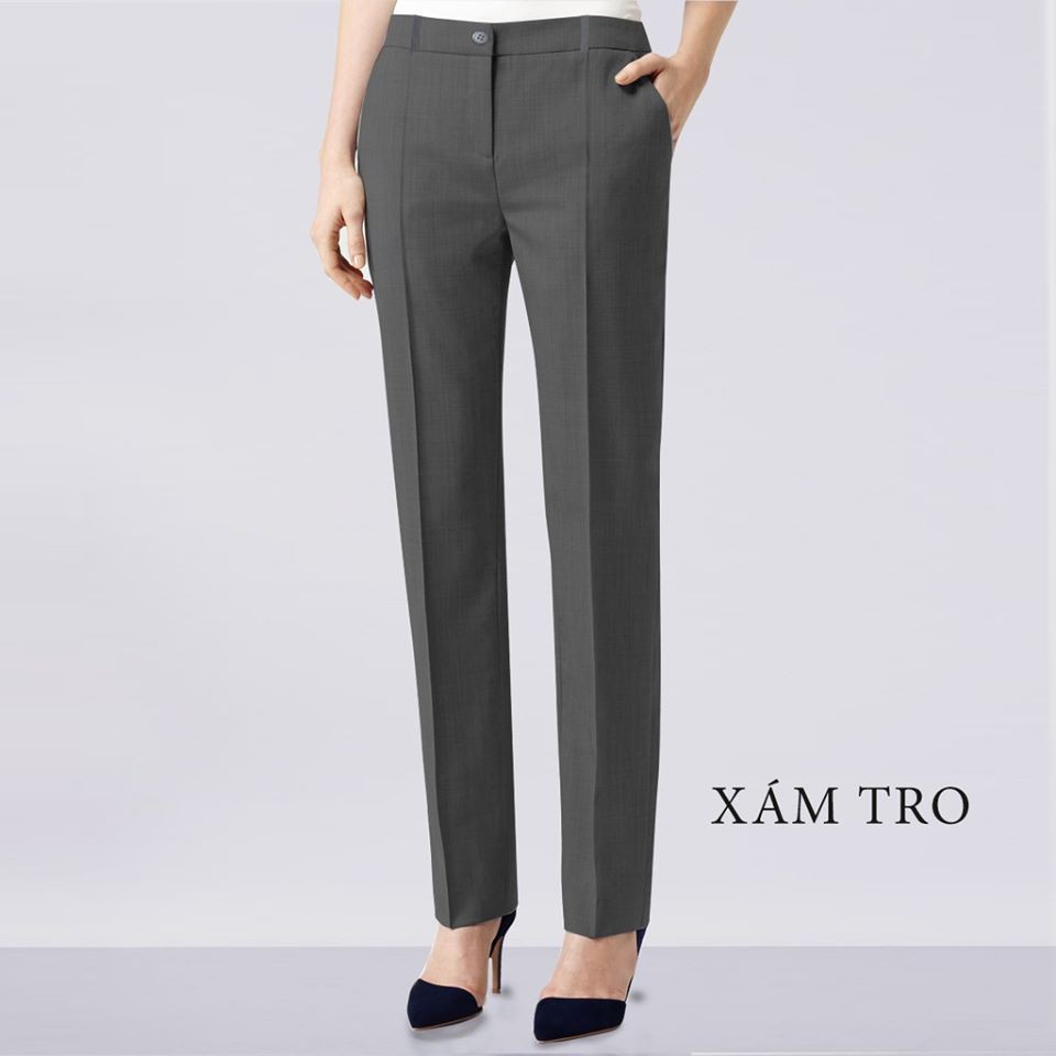 [ FREESHIP ] Quần Âu Nữ Dáng Suông Gắn Đỉa Cao Cấp Hàng Xuất Khẩu 🎁 | BigBuy360 - bigbuy360.vn