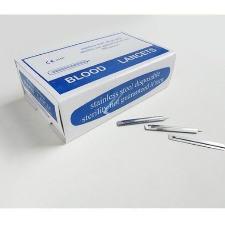 Kim nặn mụn chích máu Blood Lancets 200 chiếc