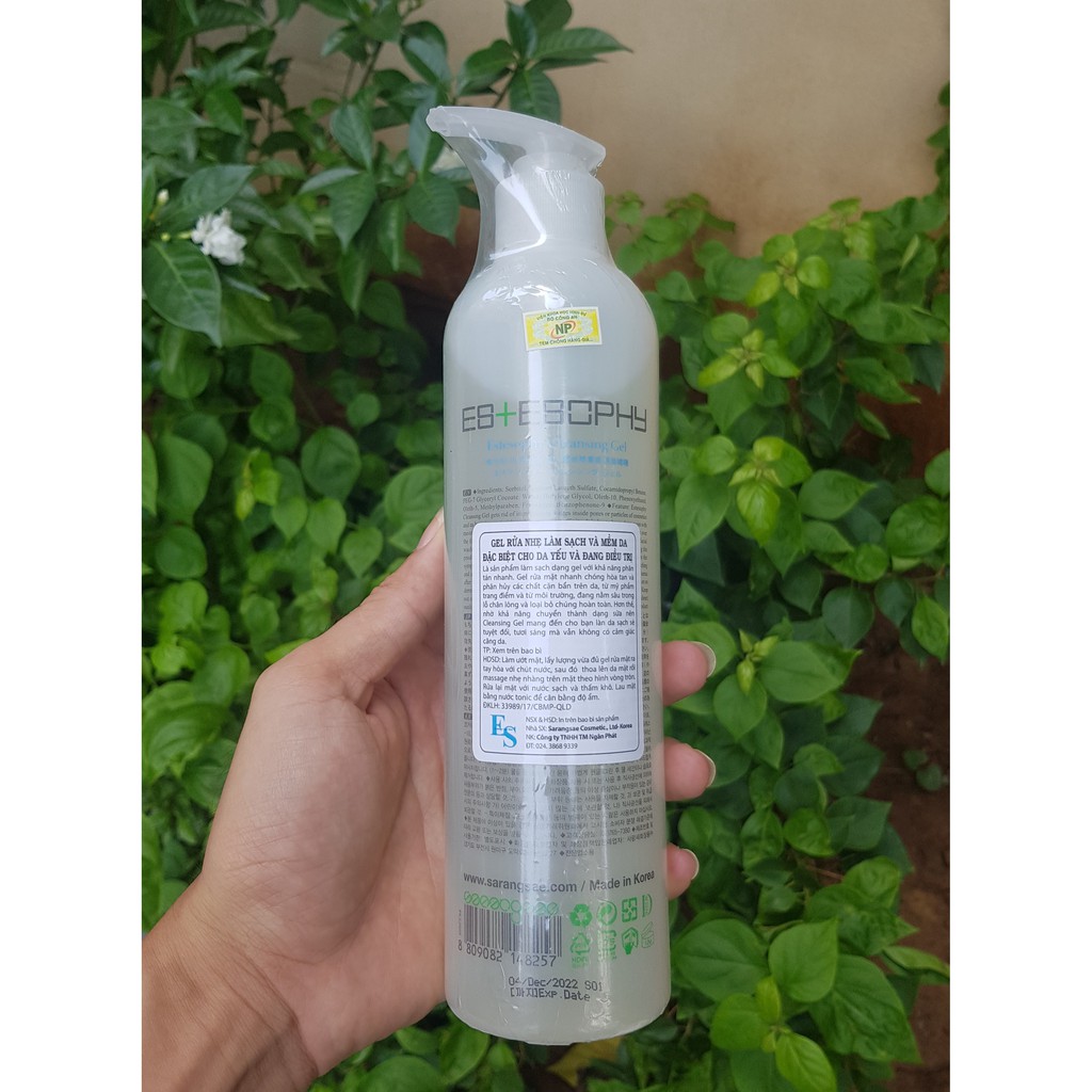 [Chính hãng] Gel rửa mặt Estesophy 500ml