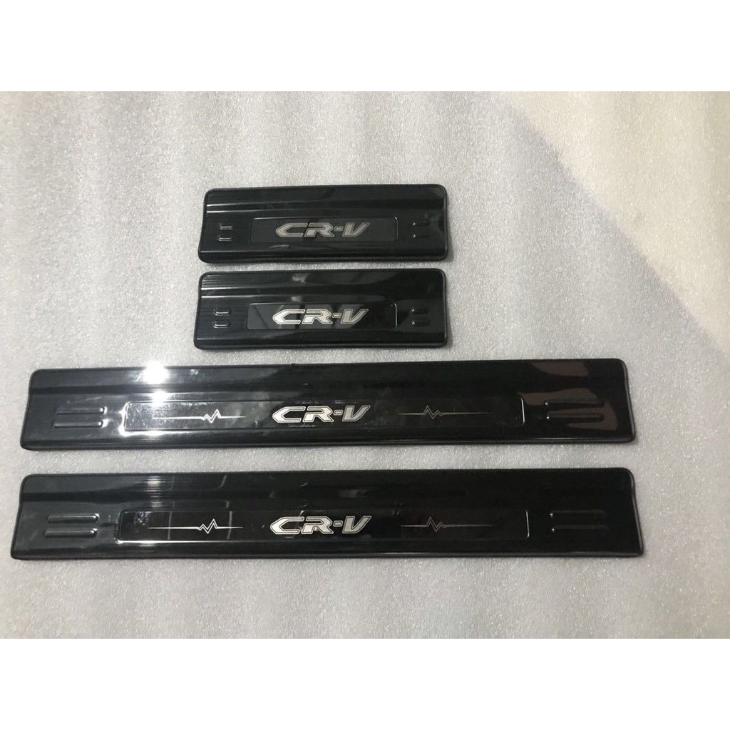 Ốp Bậc Chân Trong,  Ngoài Xe Honda CRV 2018-2020, chất liệu Titan