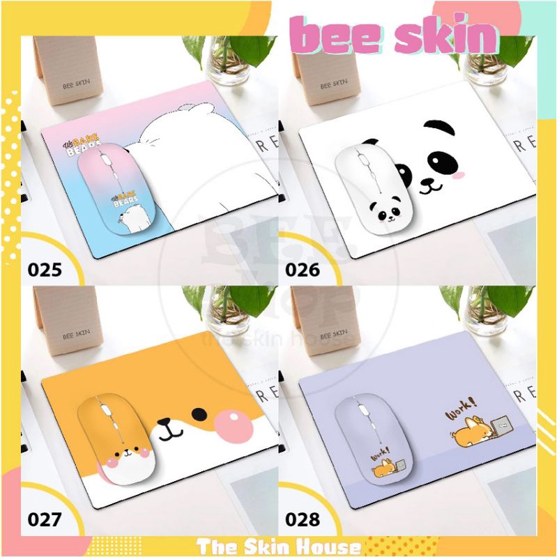 Chuột không dây kết nối cổng USB Wireless 2.4G/ Bluetooth được skin theo yêu cầu
