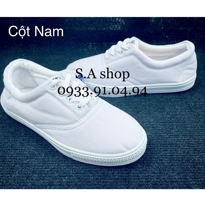 Giày thể thao ASIA vải CỘT TRẮNG NAM