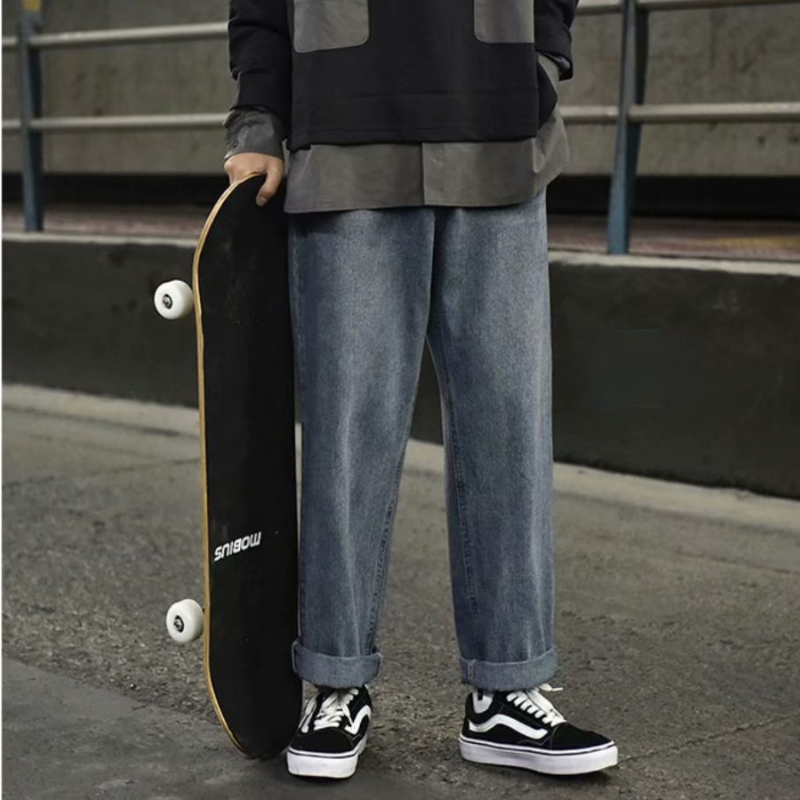 Quần jean dài ống suông thời trang dành cho nam cỡ M-5XL | BigBuy360 - bigbuy360.vn