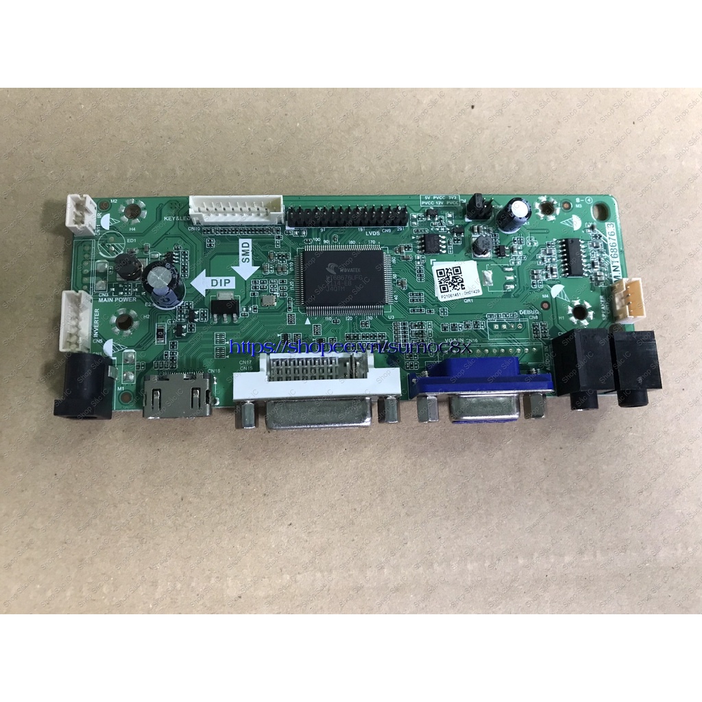 Bo LCD đa năng có HDMI M.NT68676.3 phải nạp firmware - dùng cho thợ sửa chữa