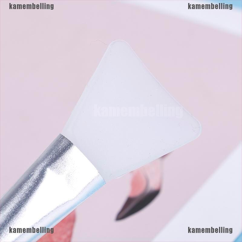 (kam) Cọ silicone Trộn Mặt Nạ Bùn Chăm Sóc Da Chuyên Nghiệp