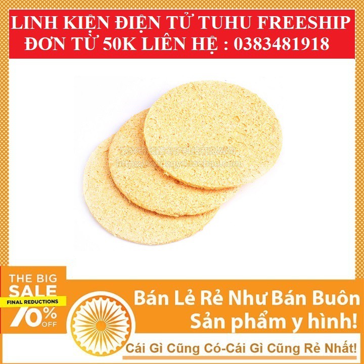 Bọt biển chùi mỏ hàn