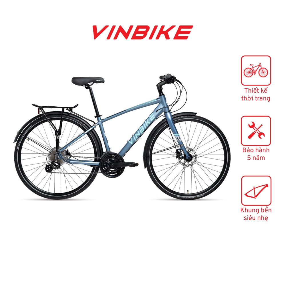 [FREESHIP] Xe Đạp Thể Thao Đường Phố Touring VINBIKE Sky 2 – Bánh 700C – 2021