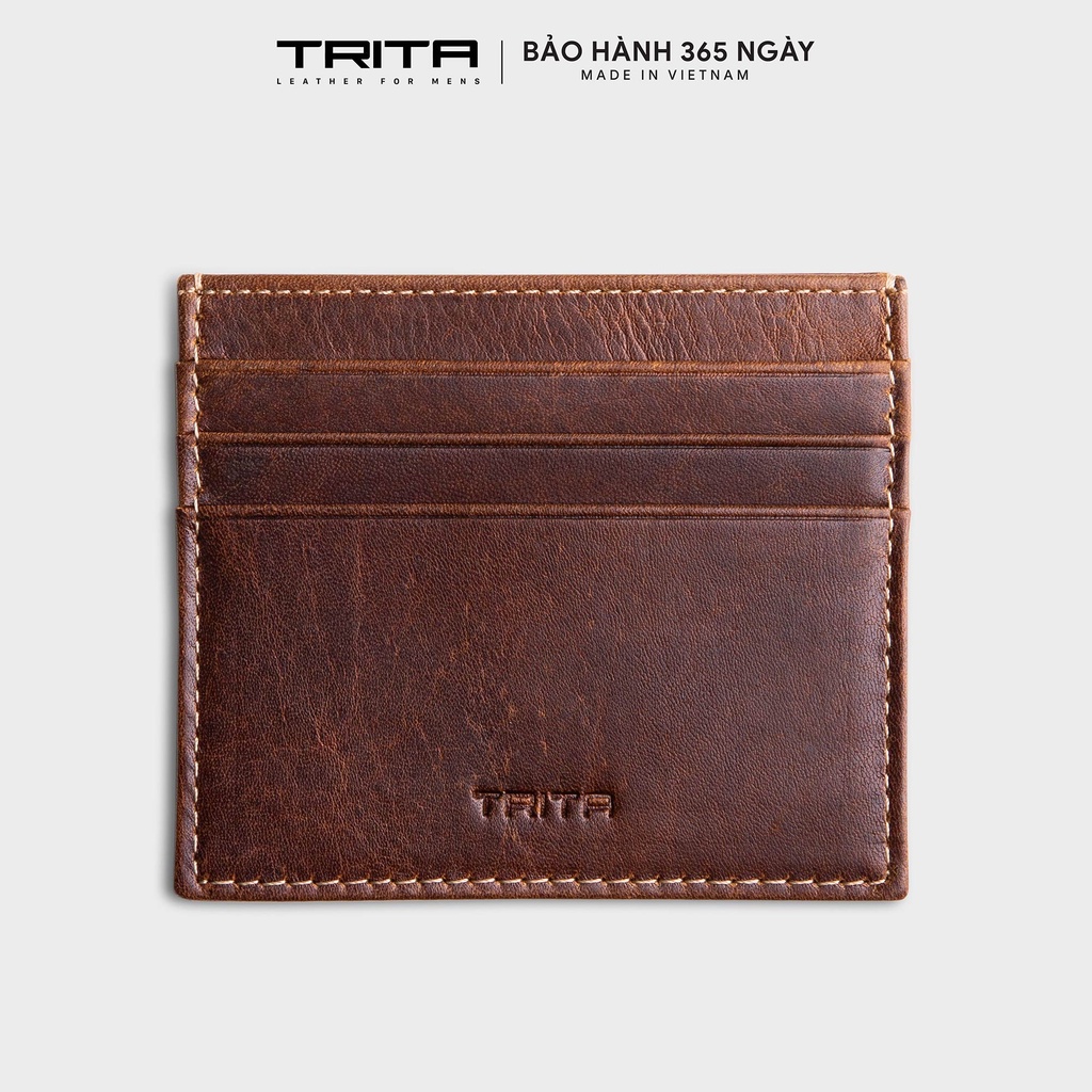 Ví namecard da bò thật TRITA RVN12
