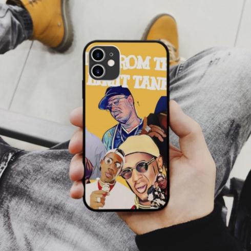 Ốp lưng iphone hình black rapper collage art cubism xịn  cho các dòng SAMSUNG PAP20210887