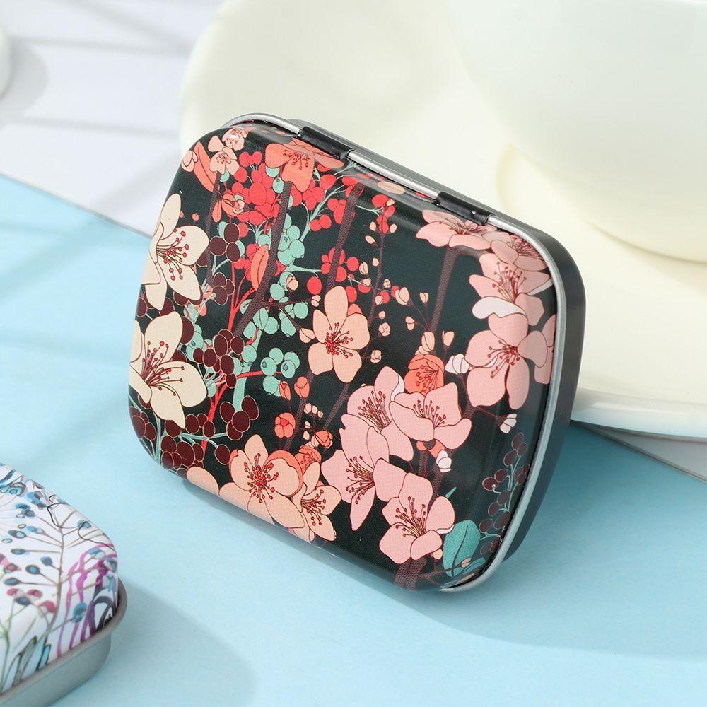 Hộp Thiếc Mini Đựng Kẹo / Trang Sức Nhiều Màu Hình Chữ Nhật Dễ Thương