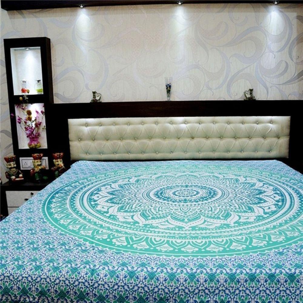 Thảm Treo Tường Đa Năng In Họa Tiết Phong Cách Bohemian Ấn Độ Độc Đáo