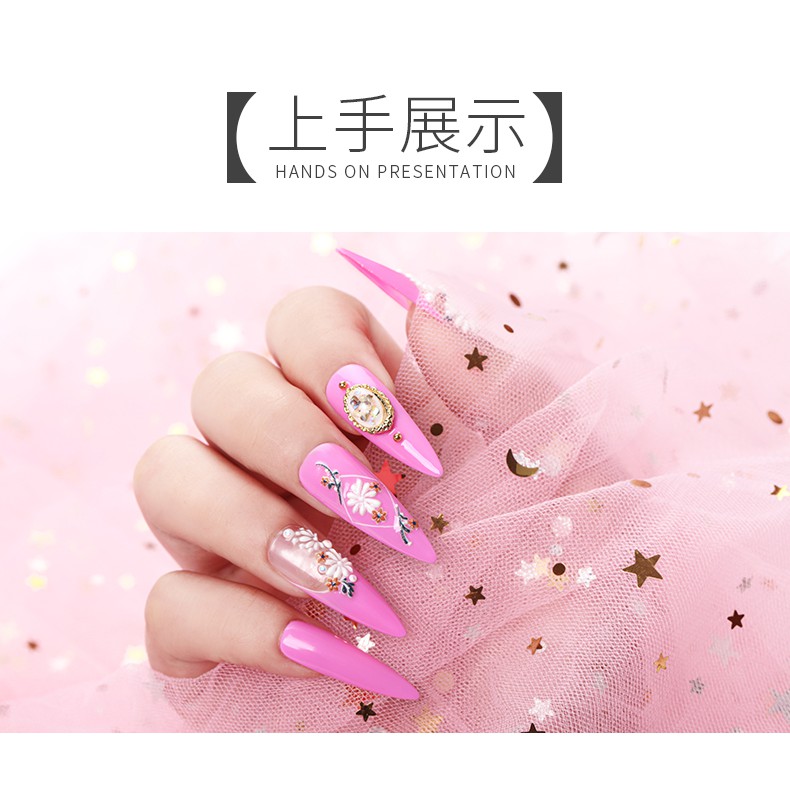 Dán Nail Sticker 5D Nổi Cực Đẹp Những Mới Nhất - Lẻ 1 Cái