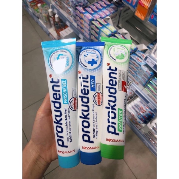 Kem đánh răng prokudent Đức
