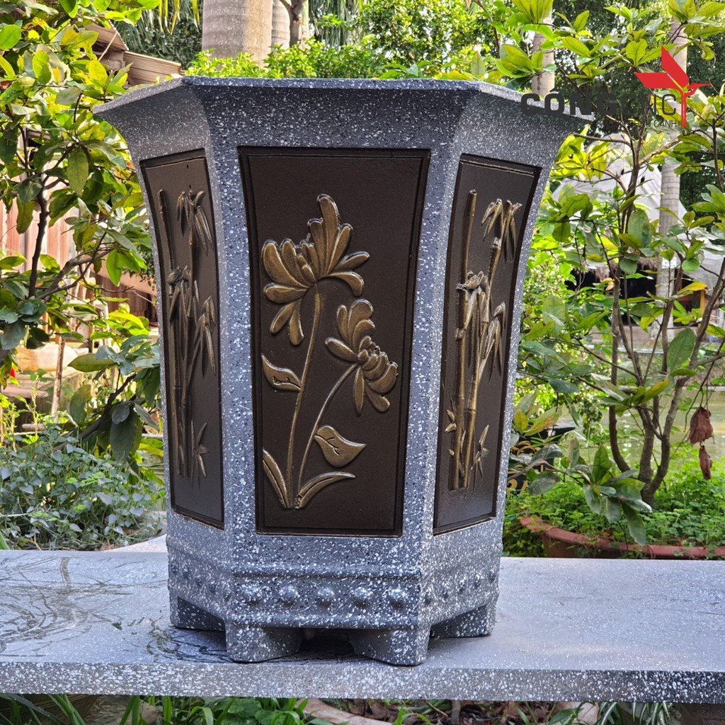 Khuôn Đúc Chậu cảnh, Khuôn Chậu Lục Giác Ly 28