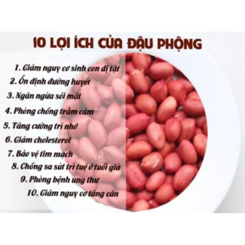 Lạc Đỏ 1Kg (Lạc Giống Cũ)