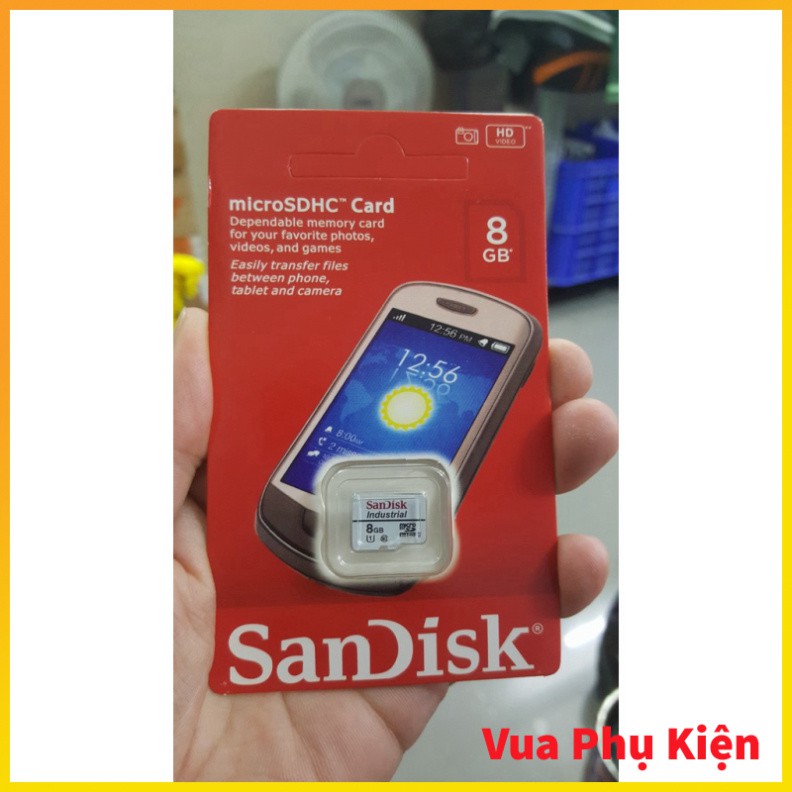 [FREE SHIP] [Bh 1 Năm] Thẻ Nhớ Microsd Sandisk 48Mb/S 8Gb Giá Rẻ - Chính Hãng