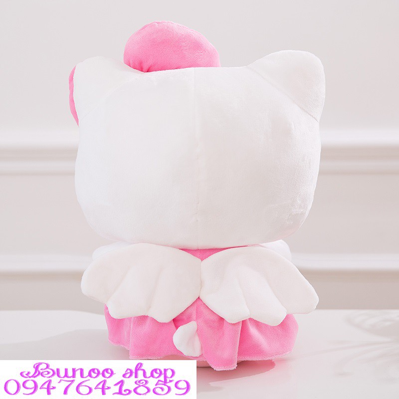 Gấu Bông Mèo Kitty Thiên Thần kích thước 35-45cm PIKAA