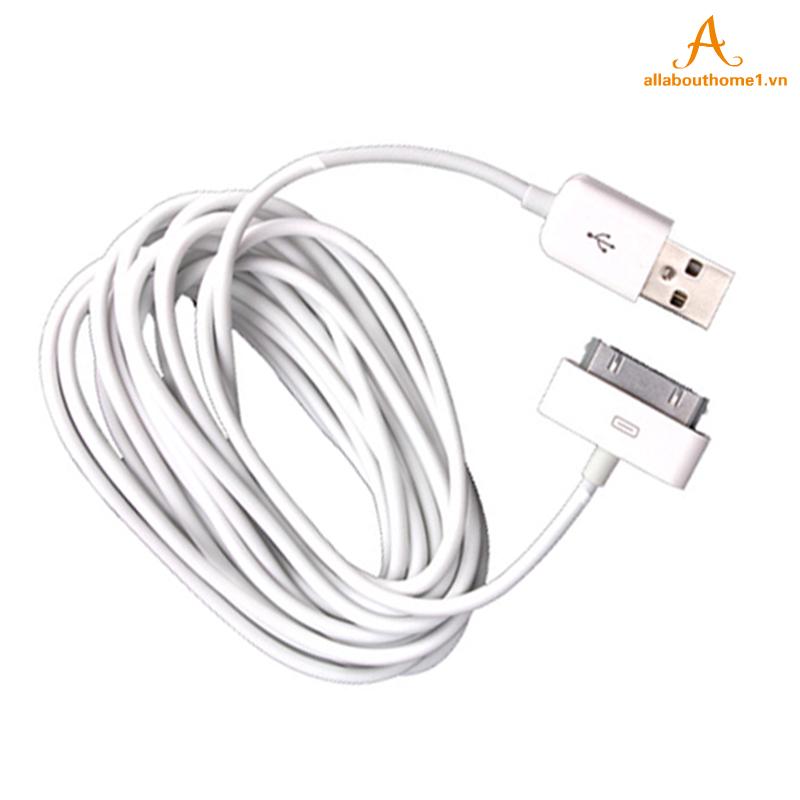 3M/10ft USB Sync Charging Charger Cable for Apple iPhone 4 4S iPad 3 2