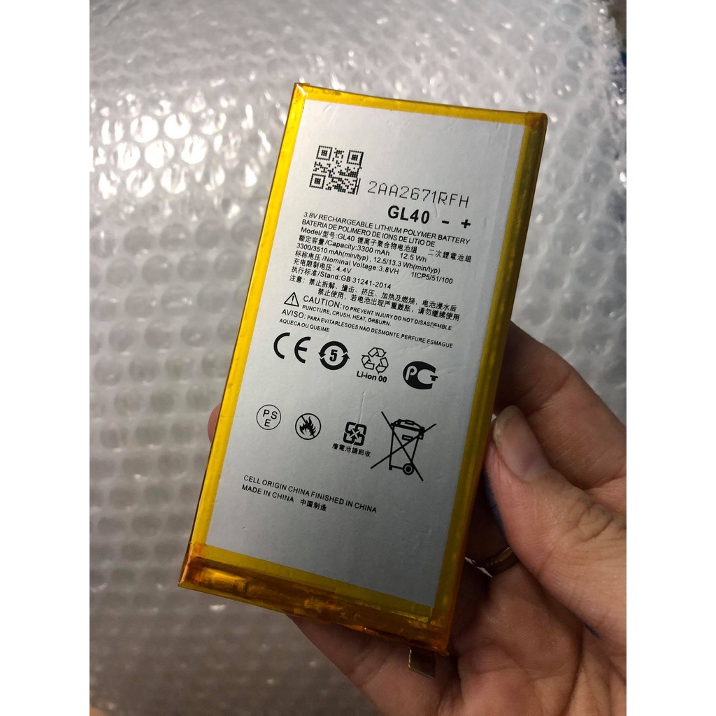 Pin Mã GL40 Motorola Z Play XT1635 Dung Lượng 3510mah Pin Zin Giữ Pin Lâu Giá Rẻ