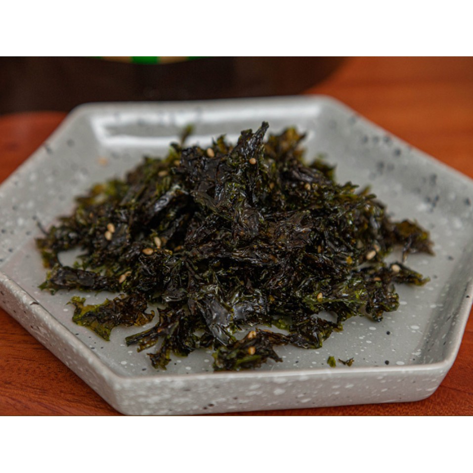 [WANDO] LÁ KIM VỤN XÀO VỊ OLIVE  60G - [새우표] 올리브유 돌자반 볶음 60G