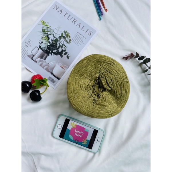 Sợi Rayon 100% Đài - Sợi chập - Cỡ sợi ~ 0.8mm - Sợi mùa hè - Chuyên áo, váy, bikini, áo dài...