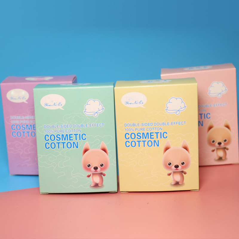 Hộp 50 bông tẩy trang dùng một lần tiện dụng