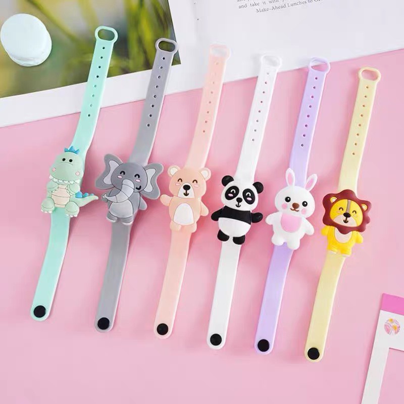 Vòng Đeo Tay Chống Muỗi Hình Thú Dễ Thương Cho Bé - Mẫu Mới 2022 - Chất Liệu An Toàn Cho Bé Sóc_Toystore0