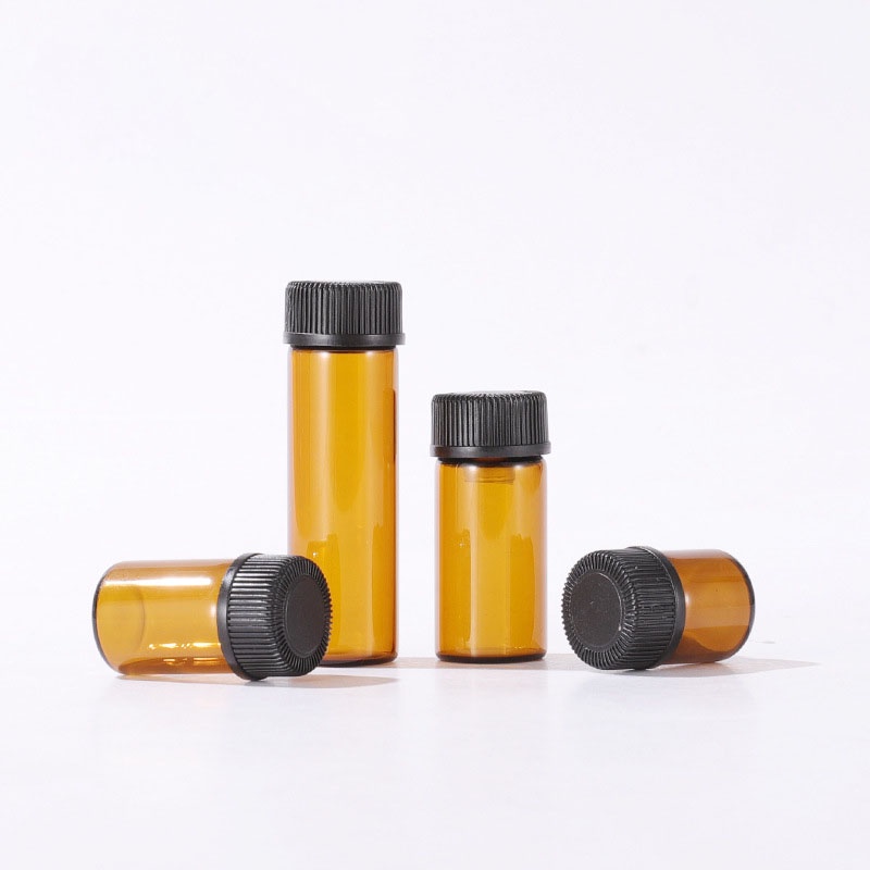 1 lọ thủy tinh rỗng đựng tinh dầu/nước hoa/tinh dầu 1/2/3/5ML