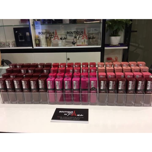 Son Bourjois velvet tester các màu