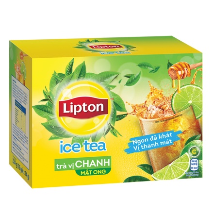 Trà Lipton Icetea - Trà lipton hòa tan vị chua ngọt (Hương chanh, hương đào)  loại đặc biệt