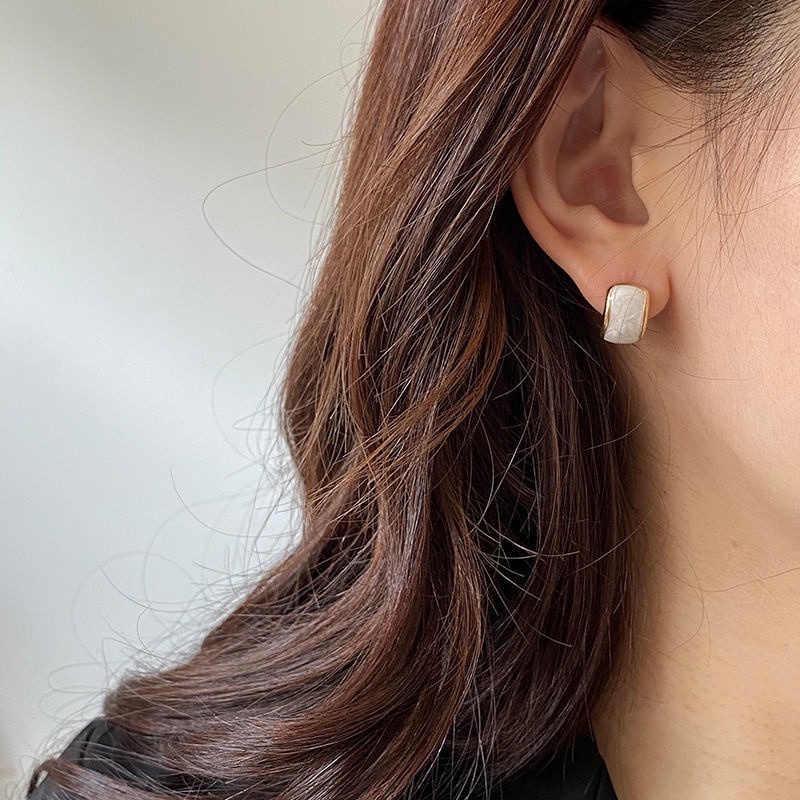 Bông Tai Mạ Vàng Hình Vỏ Sò Phong Cách Hàn Quốc Thanh Lịch Cho Nữ