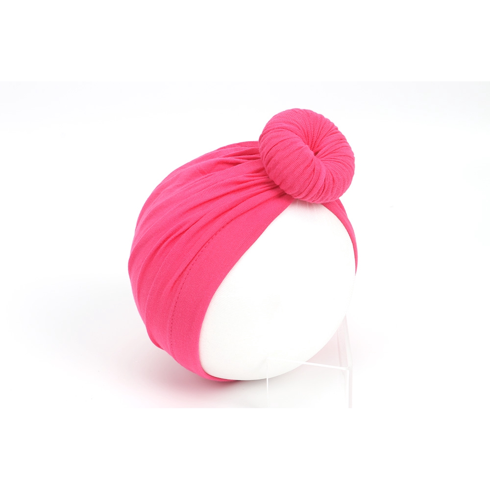 Nón turban kiểu nút thắt trùm đầu giữ ấm cho bé