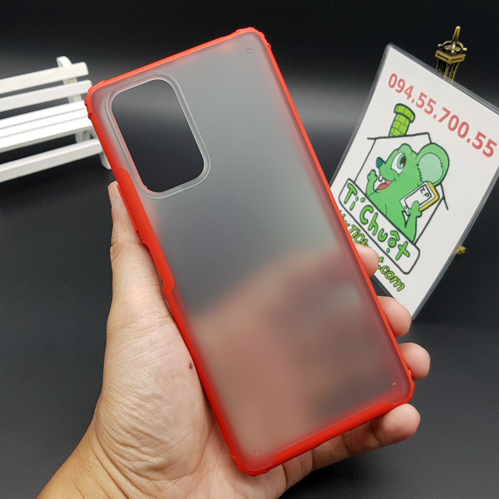 [Ảnh Thật] Ốp Lưng Xiaomi Redmi Note 10 PRO Cứng Nhám Viền Dẻo Màu Chống Sốc