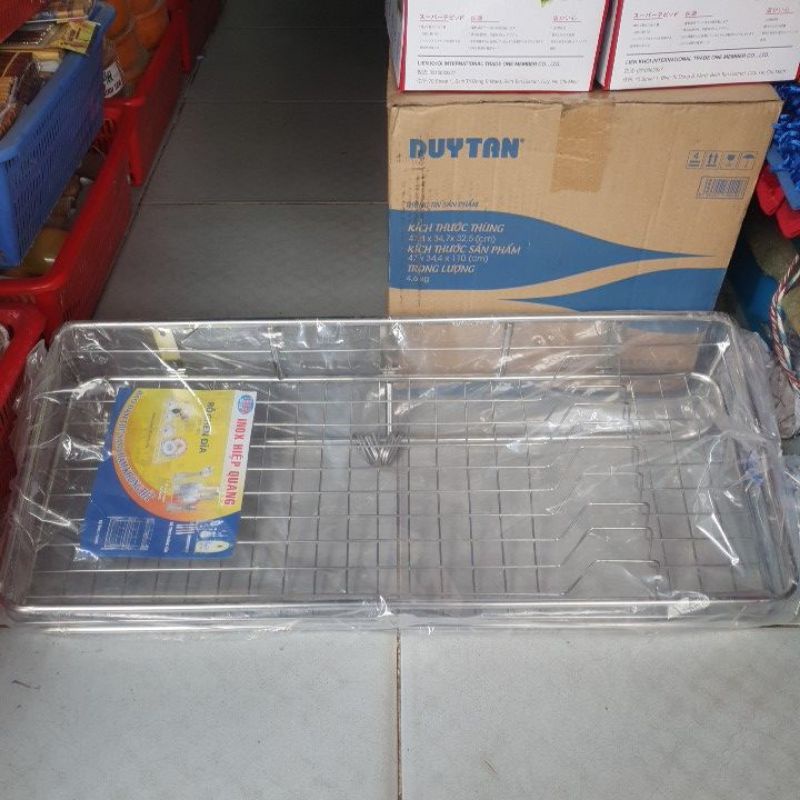 Kệ treo chén, bát 1 tầng inox 201