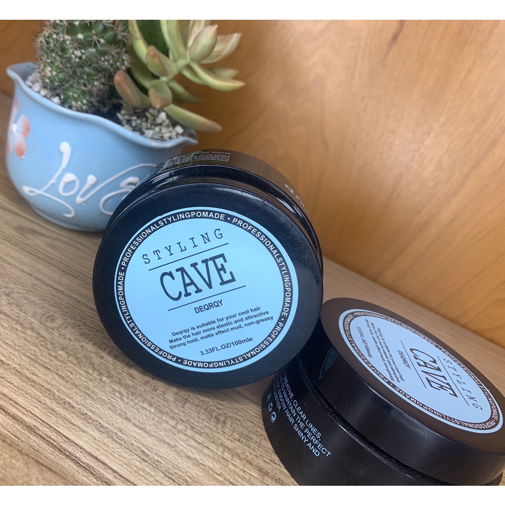 Sáp Vuốt Tóc Nam Styling Cave DEQRQY 100ml