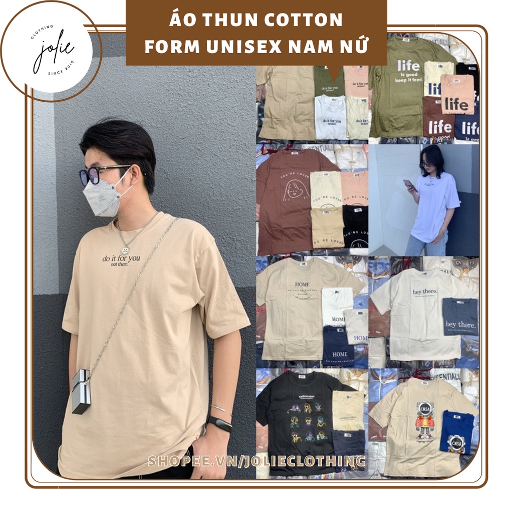 ÁO THUN HOA UNISEX CỰC ĐẸP