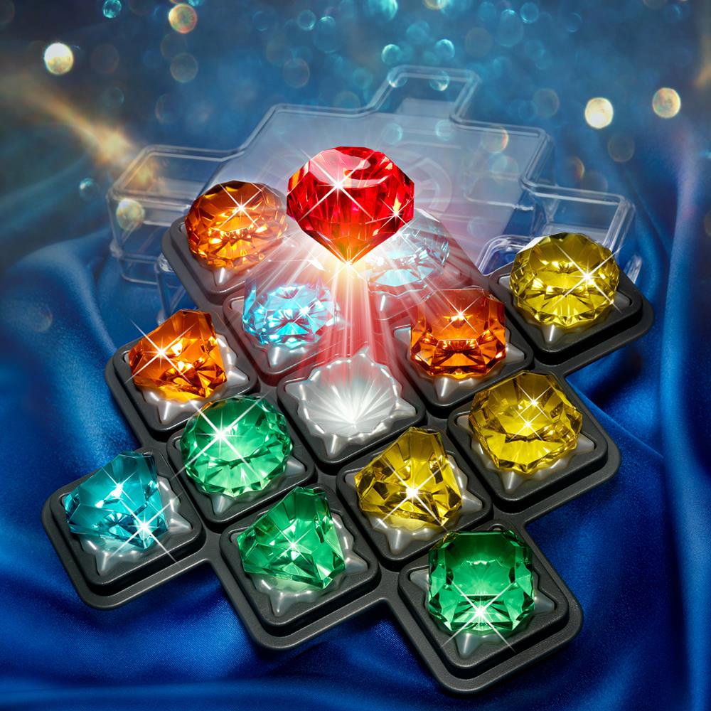 SmartGames Diamond Quest Deduction Game Trò Chơi Câu Đố Kim Cương Thông Minh Với 80 Thử Thách Dành Cho Tuổi 10 - Người Lớn