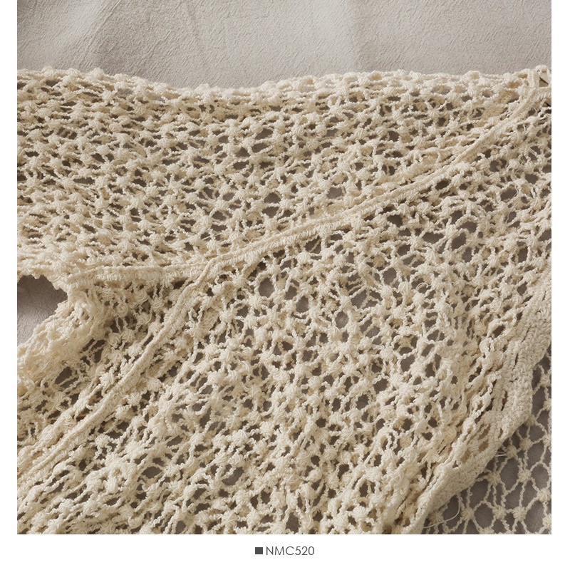 Áo Khoác Lưới ren móc Quảng Châu đi biển, áo choàng đồ bơi