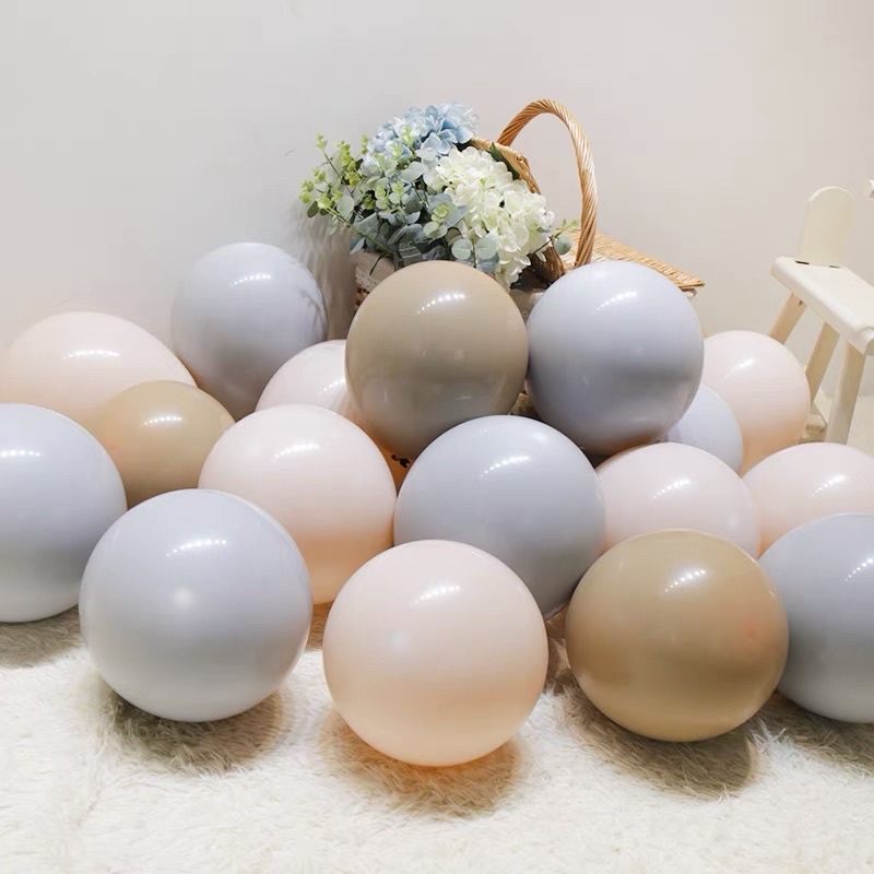 Set Bóng Trang Trí Sinh Nhật Gồm 30 Quả Bóng Lồng 2 Lớp Dày Dặn, Tone Màu Theo Từng Set Dành Cho Mọi Lứa Tuổi