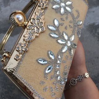 Cốp đính đá dự tiệc ( ảnh thật)