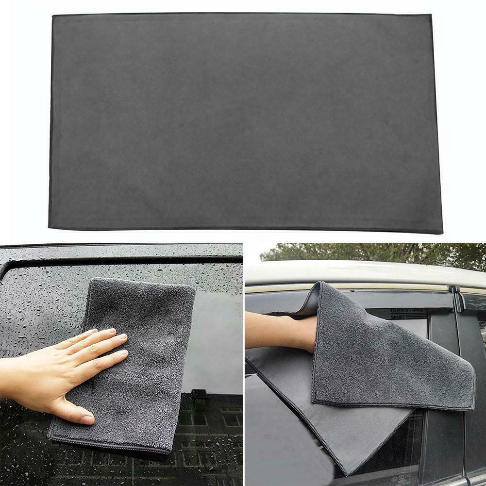Khăn Lau 2 Mặt Da Lộn Và Lông Cừu Làm Sạch, Đánh Bóng Xe Ô Tô
