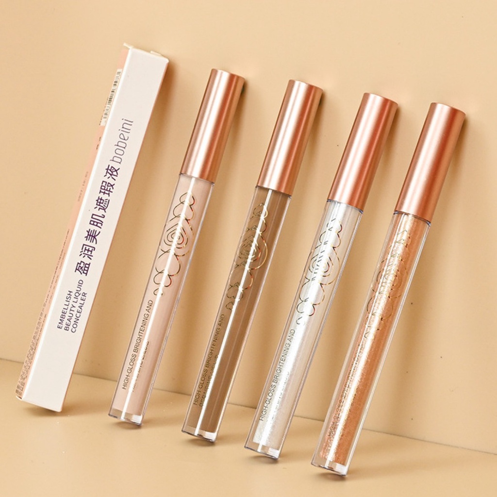 Che khuyết điểm BOBEINI tạo khối highlights Embellish Beauty Liquid Concealer LAMEILA mịn nhẹ tự nhiên LAML32 BOBE05