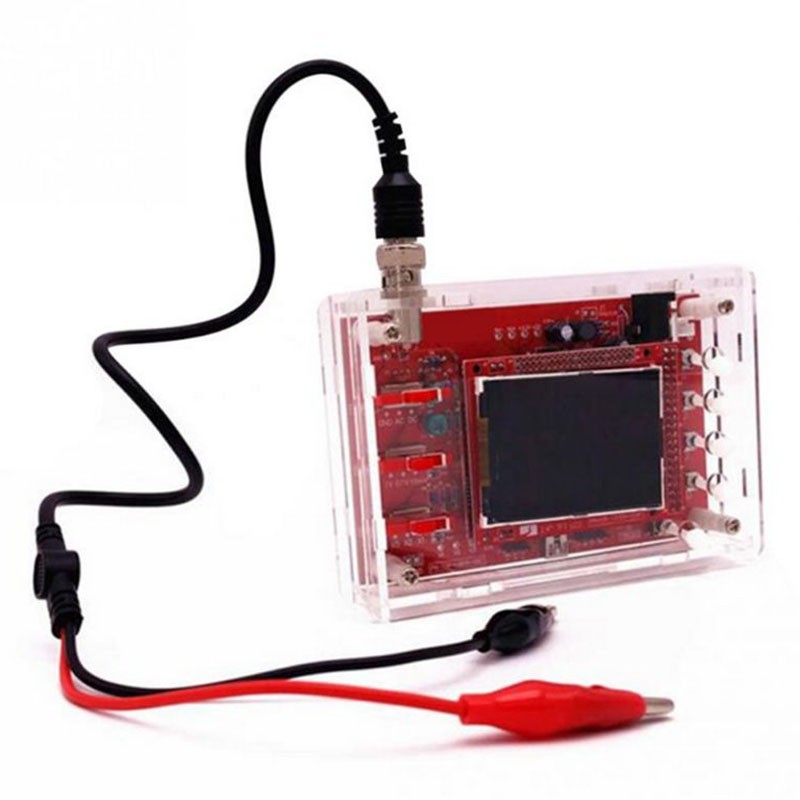 1 Bộ Máy Dao Động Kỹ Thuật Số Cầm Tay TFT 2.4 &quot;SMD + Vỏ Acrylic Cho DSO138 Oscilloscope