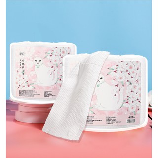 Khăn lau mặt sử dụng một lần dạng cuộn tròn 50 miếng