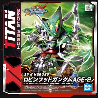 Mô hình lắp ráp gunpla sd war heroes robinhood gundam age-2 bandai japan