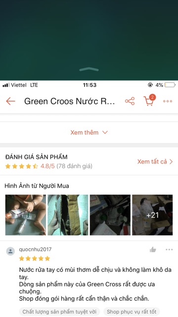 Green Croos Nước Rửa Tay Khô 100ml-Chính Hãng