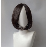 Bộ tóc giả ngắn thẳng màu xám phong cách Nhật Bản và Hàn Quốc cho nữ